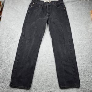 Levi's Jeans Mens Size W36 L34 Black 550 Relaxed Fit‎ Classic 5 Pocket Y2K